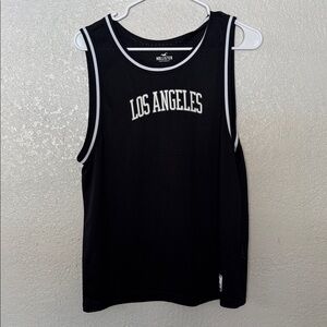 Hollister Black Sleeveless Los Angeles Top